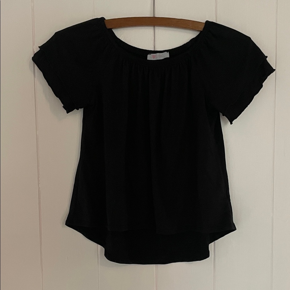 Pinc Classic Black Kids Blouse